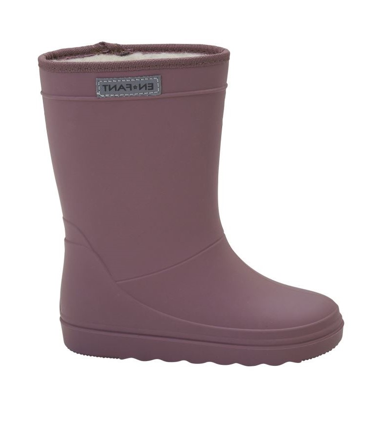 Enfant zateplené gumáky Rose Taupe