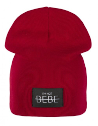 IM NOT BEBE iapka burgundy
