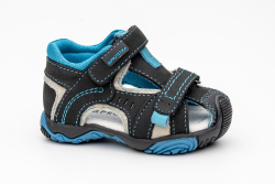 Lorenzo black Protetika sandle