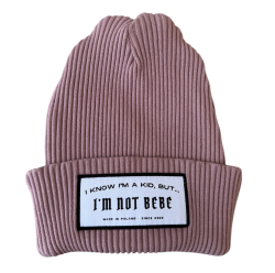 IM NOT BEBE iapka KID dusty pink