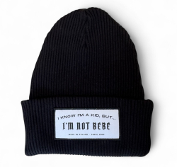 IM NOT BEBE iapka KID black