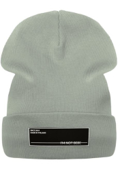 IM NOT BEBE iapka flis olive