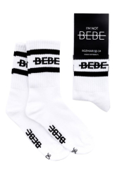 IM NOT BEBE ponoky white-black